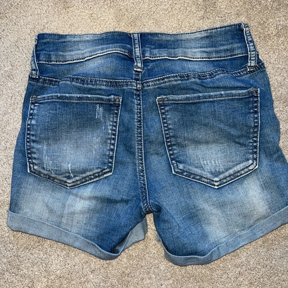 Ripped Jean Shorts - Picture 2 of 4